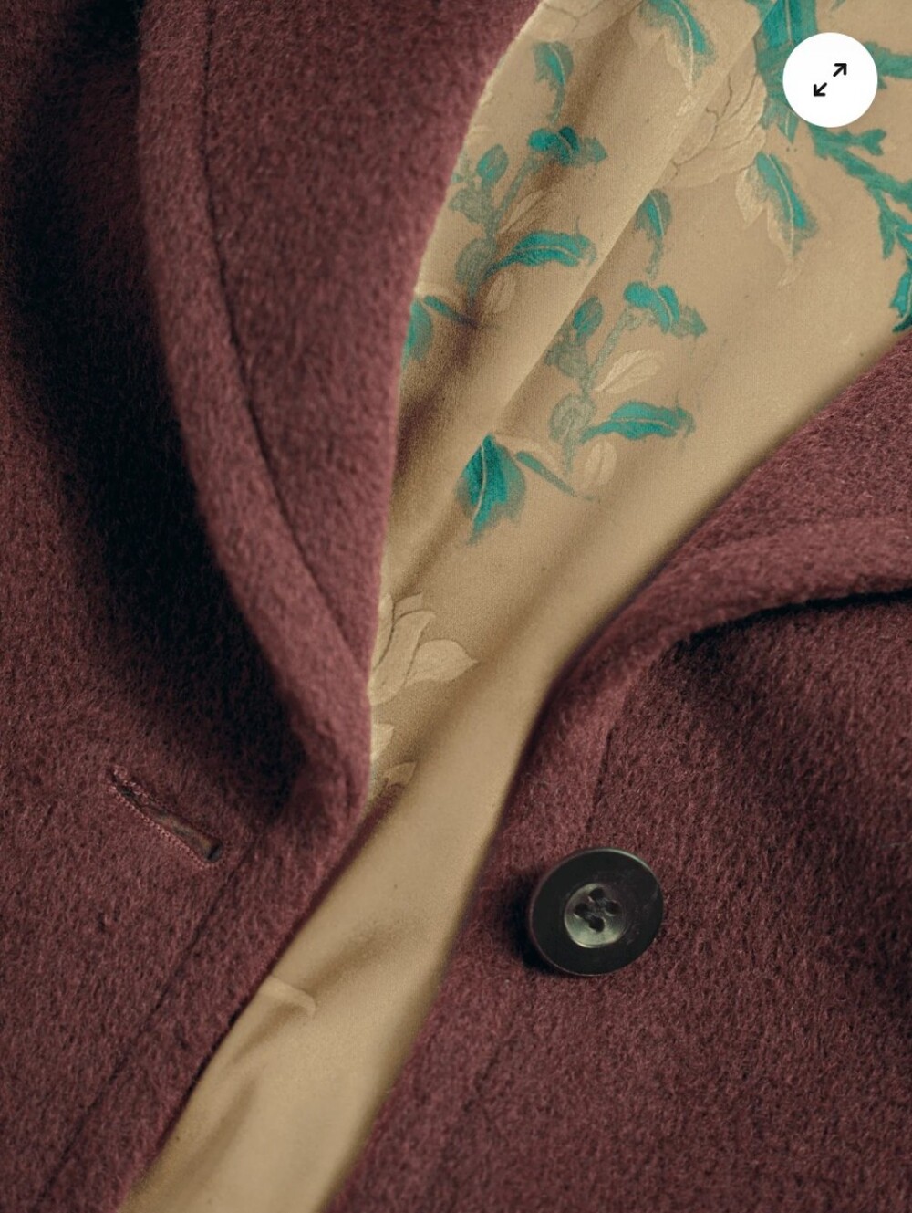 Luxury Peruvian Connection Fritzovia Wool Alpaca Soft Texture Large Collar - Picture 14 of 14